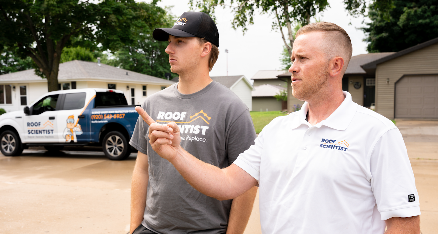 Roof during fall season