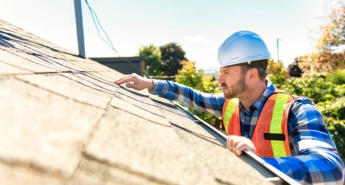 Professional roof inspection